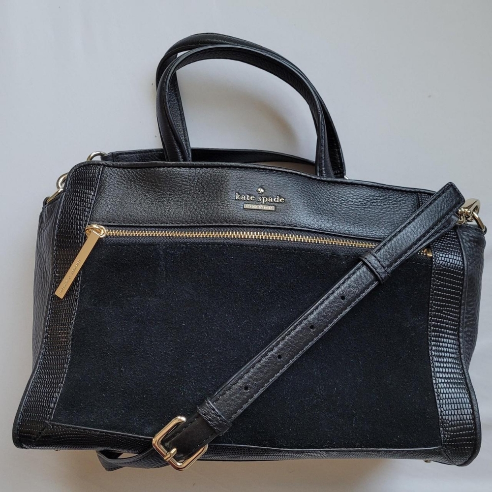 Kate Spade New York Chatham Lane Harlan Satchel, Black